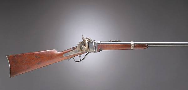 Appraisal: A Sharps New Model breechloading percussion carbine Serial no caliber