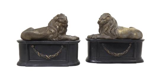 Appraisal: Sale Lot A Pair of Bronze Mounted Ebonized Wood Figural