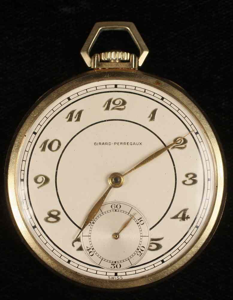 Appraisal: GENT'S WATCH - One K yellow gold open face dress