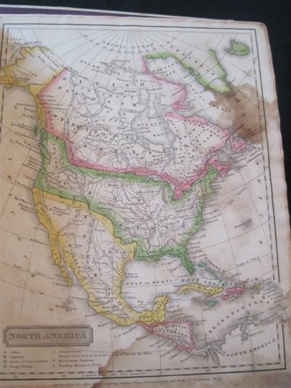 Appraisal: Lot American th c School Atlases Incl Thomas Smiley's An