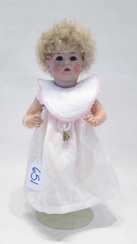 Appraisal: SIMON HALBIG KAMMER REINHARDT BISQUE HEAD DOLL A Bisque socket