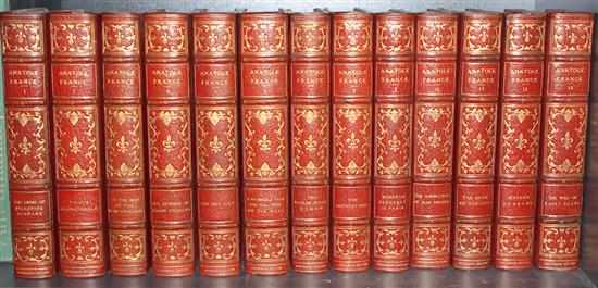 Appraisal: Sets and Bindings A France ''The Works of Anatole France''