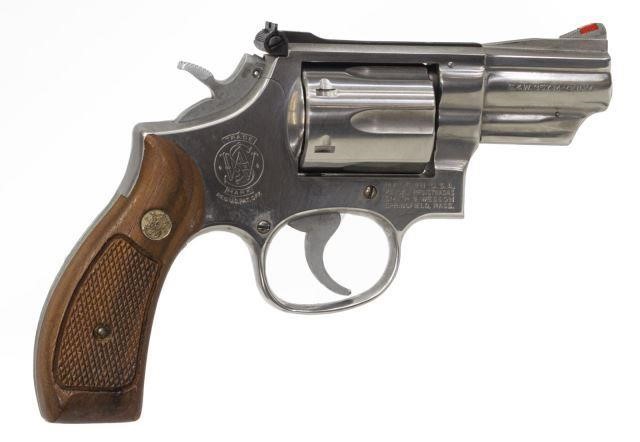 Appraisal: Smith Wesson Model - Combat revolver Magnum caliber double action