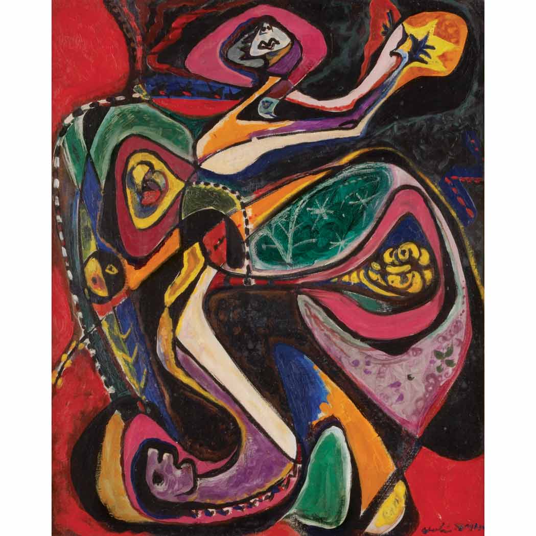 Appraisal: Andre Masson French - Untitled circa Signed Andre Masson lr