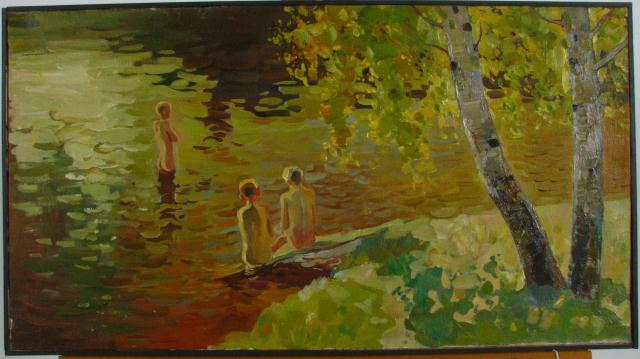 Appraisal: Vladimir Zajtsev Russian - x Oil on Canvas Unsigned Titled