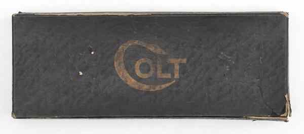 Appraisal: Black Box for a Colt Second Generation Single Action Army