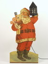 Appraisal: CHRISTMAS DISPLAY - Mid th C paper litho stand up