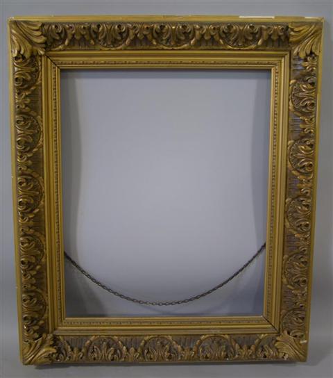 Appraisal: NEOCLASSICAL COMPOSITION GILT FRAME h w d in