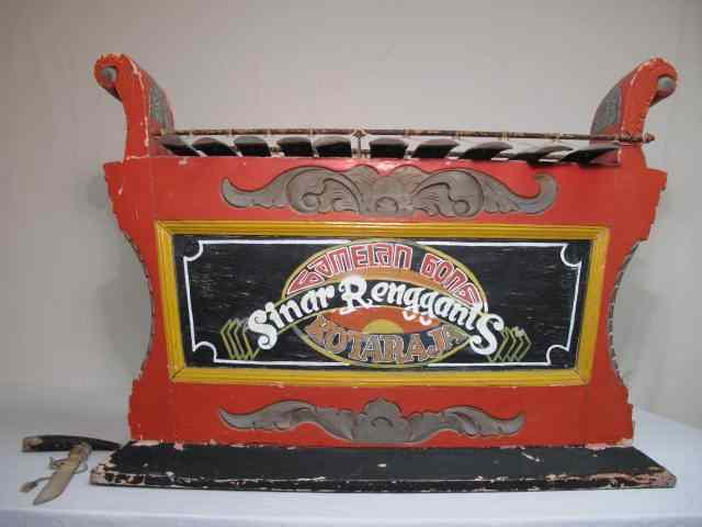 Appraisal: Balinese ''Gangsa'' street instrument Xylophone type instrument used for Balinese