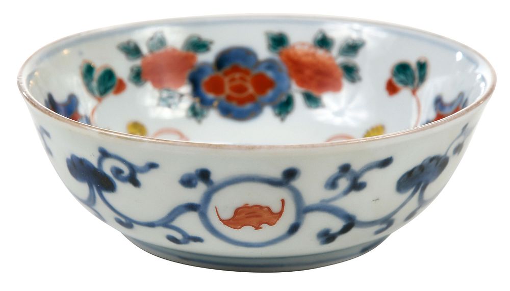 Appraisal: Chinese Doucai Decorated Porcelain Bowl with underglaze blue Chenghua reign