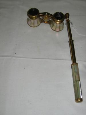 Appraisal: A PAIR OF FRENCH OPERA GLASSES by Chevalier Paris the