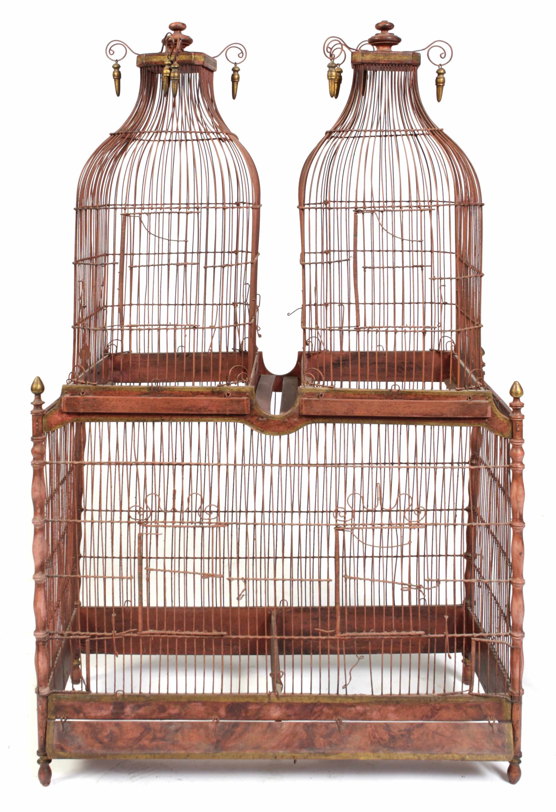 Appraisal: Property of a Private American Collector A French birdcage th