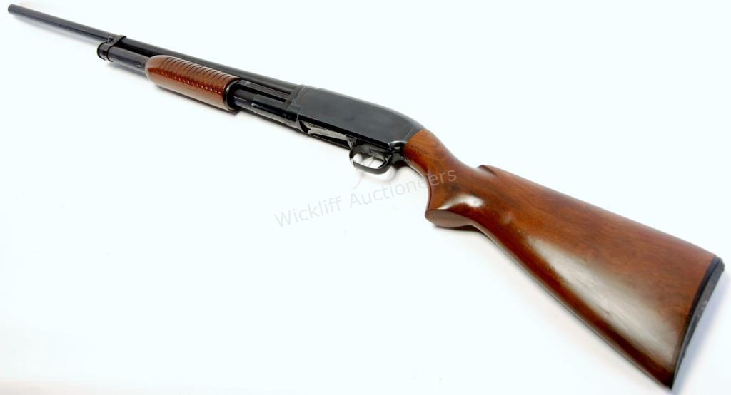 Appraisal: Winchester Model Slide Action Shotgun-Blued round barrel Chambered in ga