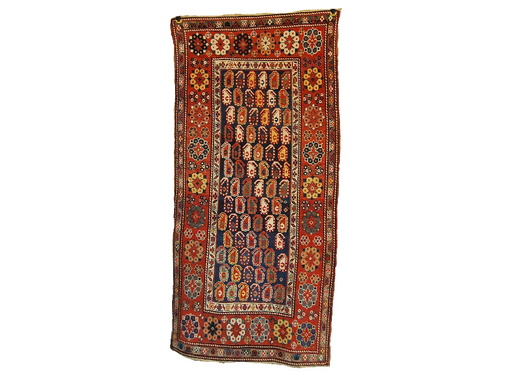 Appraisal: Antique Caucasian Genge rug late th century