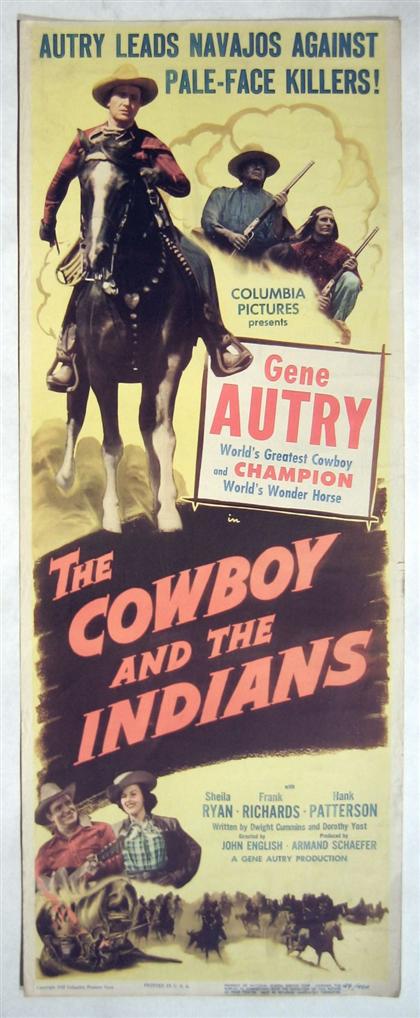 Appraisal: pieces Movie Posters Western Series - Gene Autry Roy Rogers