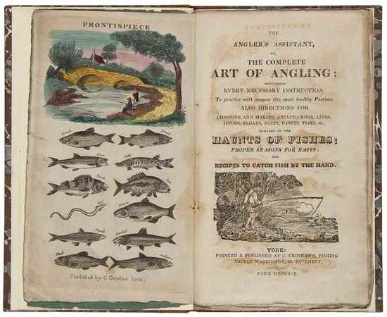 Appraisal: Angler's Assistant The or the Complete Art of Angling engraved