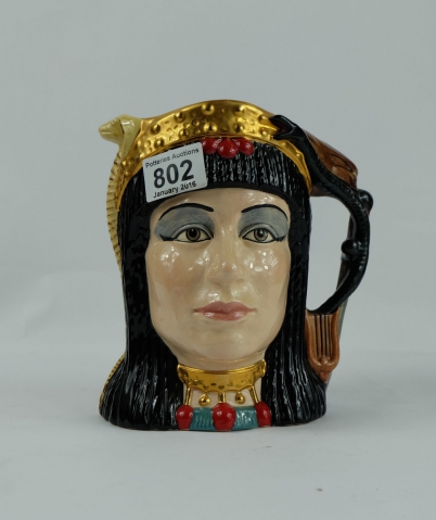 Appraisal: Royal Doulton large two sided character jug Anthony and Cleopatra