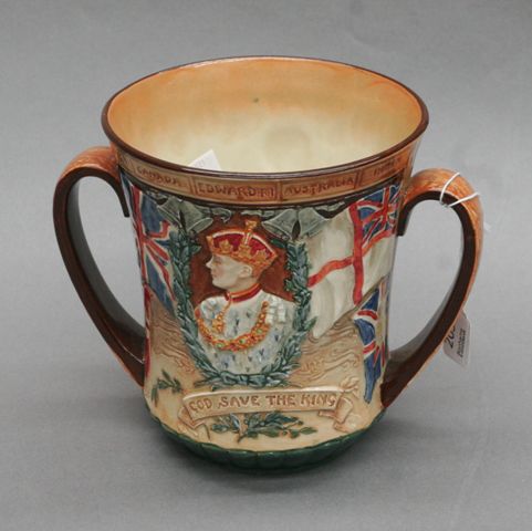 Appraisal: A Royal Doulton loving cup to commemorate the Australian Bicentenary