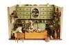 Appraisal: GERMAN COUNTRY STORE MINIATURE - Circa home-made dry goods and