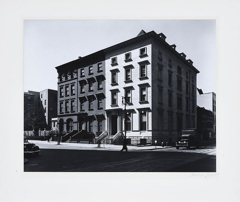 Appraisal: Berenice Abbott New York Maine - Fifth Avenue Houses No