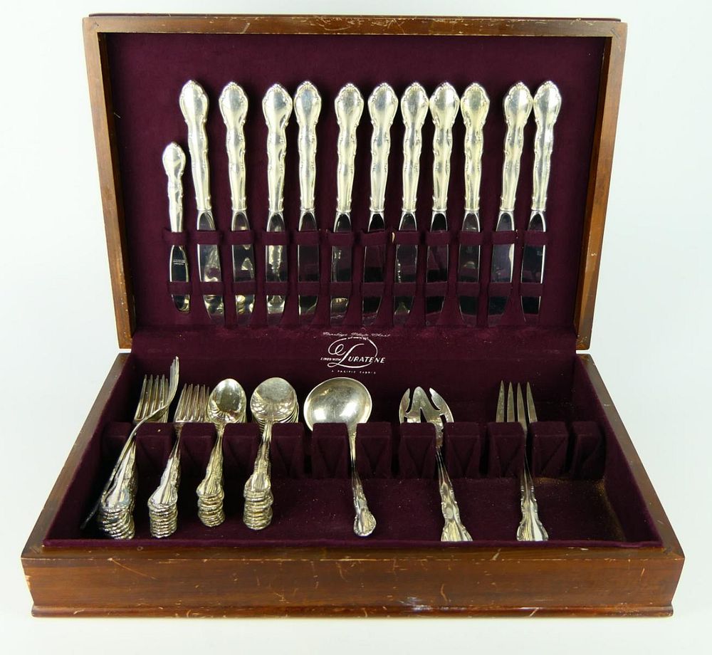 Appraisal: PC GORHAM STERLING SILVER ANDANTE FLATWARE SET A piece set