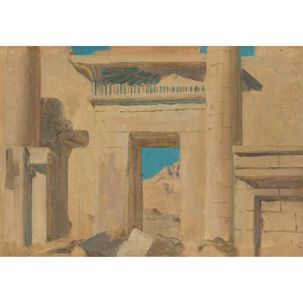 Appraisal: MATTHEW RIDLEY CORBET BRITISH - ENTRANCE TO THE SMALLER TEMPLE