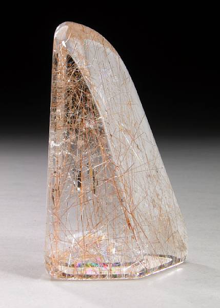 Appraisal: Rutilated Quartz Japan From an unusual locality for rutilated quartz