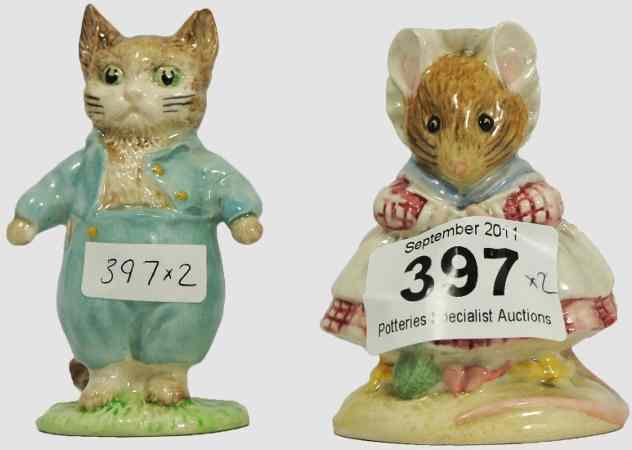 Appraisal: Beswick Beatrix Potter Figures The Old Woman who lived in