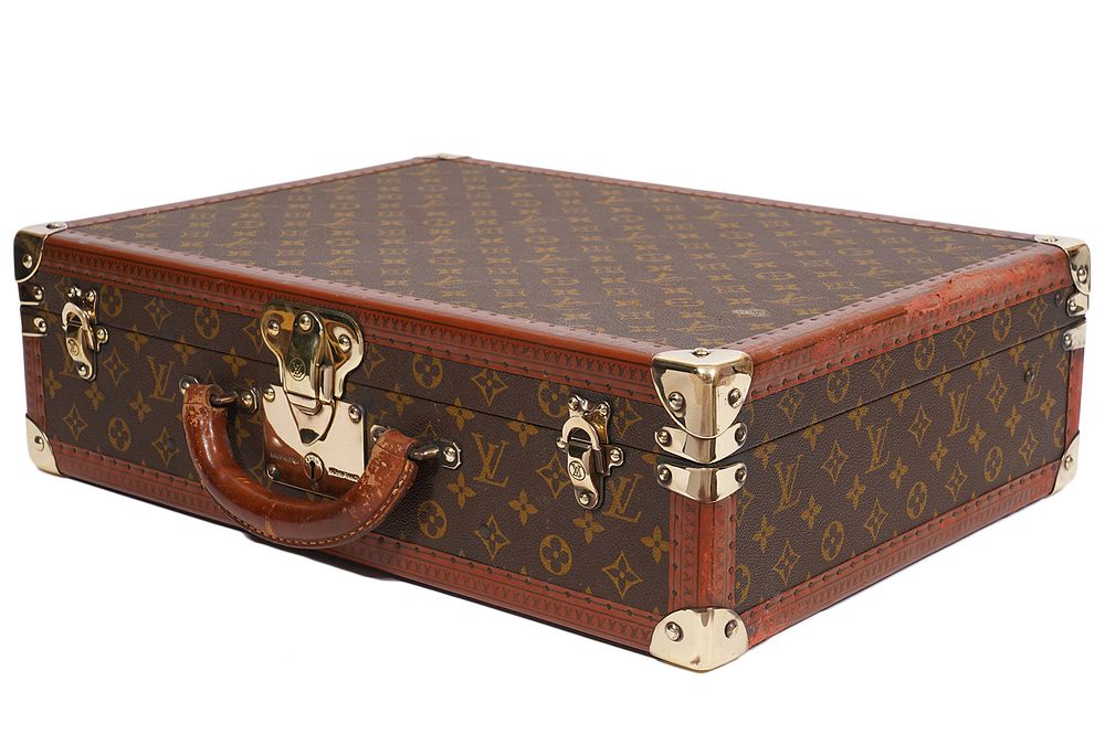 Appraisal: Louis Vuitton Hard Case Louis Vuitton hard case in monogrammed