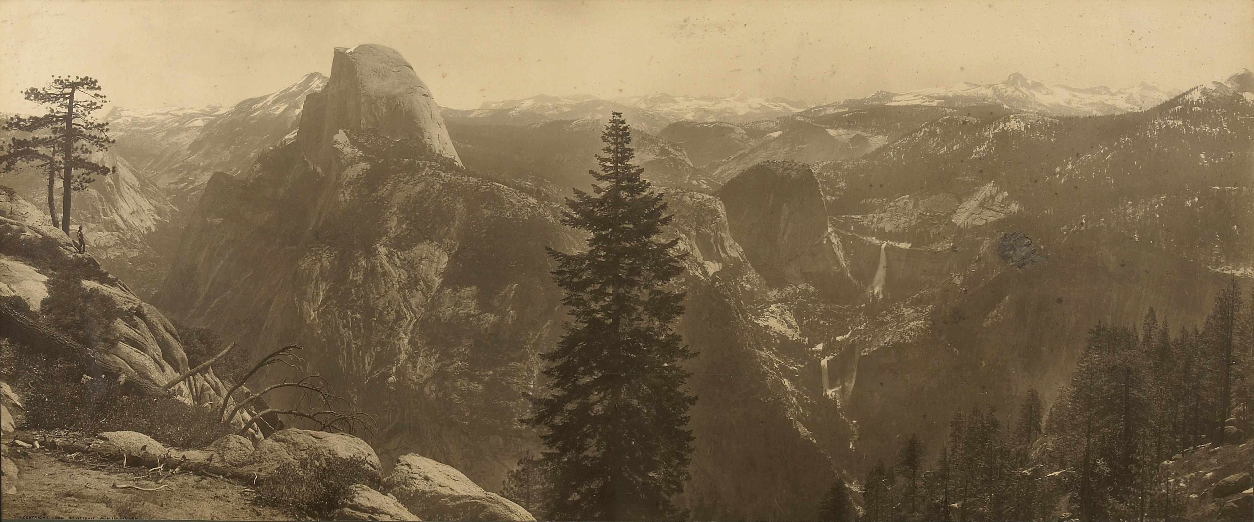 Appraisal: William Henry Jackson American - High Sierras from Glacier Point