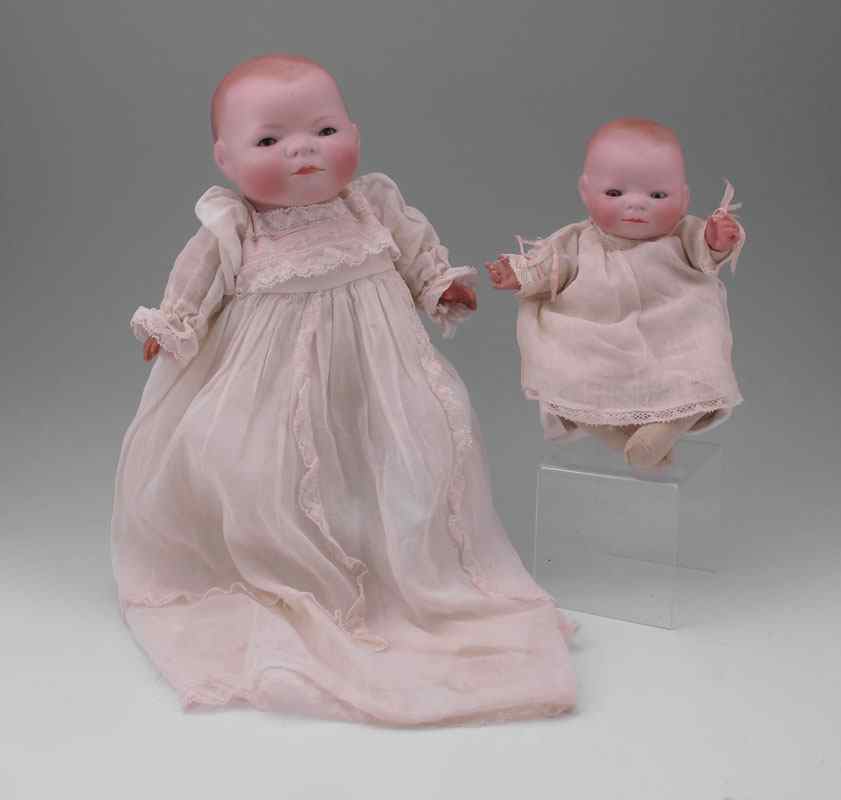 Appraisal: GRACE PUTNAM BYE LO BABY DOLLS inch and inch bisque