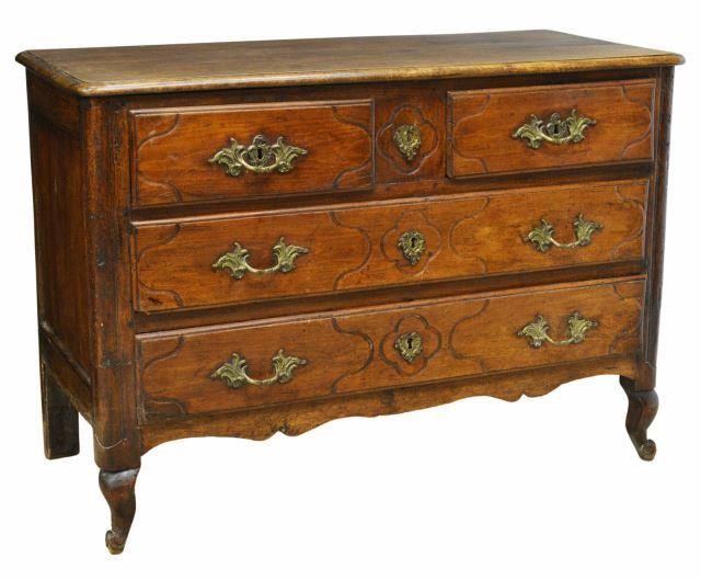 Appraisal: Louis XV commode Ile de France th c having two