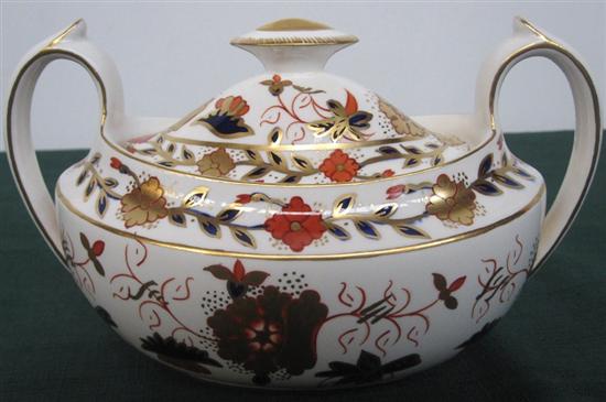 Appraisal: ROYAL CROWN DERBY FOR TIFFANY CO Painted and gilt porcelain