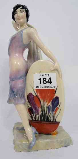 Appraisal: Carltonware figure Clarice Cliffe The Sunshine Girl height cm