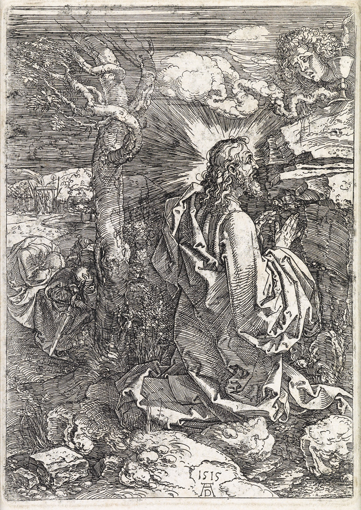 Appraisal: ALBRECHT D RER Christ on the Mount of Olives Etching