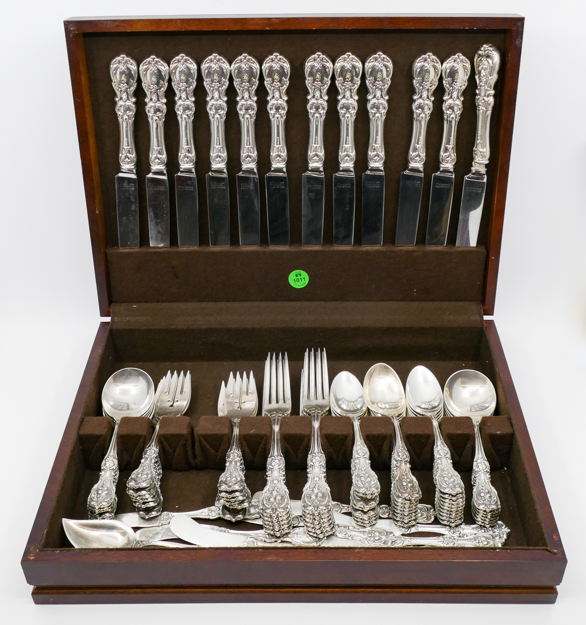 Appraisal: pc Reed Barton ''Francis st'' Sterling Flatware Set - Grams