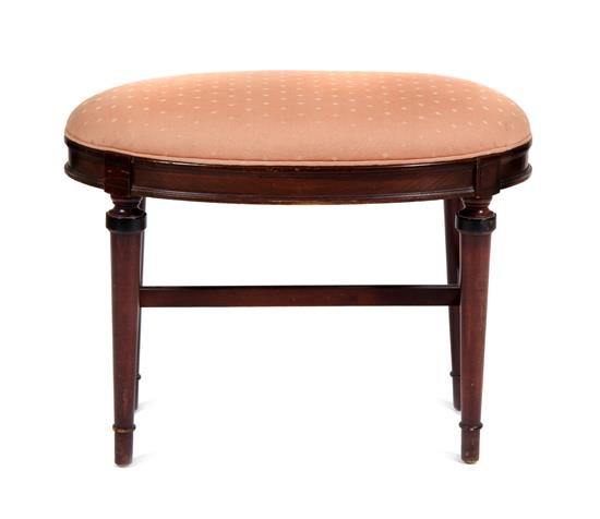 Appraisal: Sale Lot A Louis XVI Style Walnut Stool th century