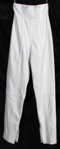 Appraisal: Lot of two Michael Hoban North Beach Leather pants white