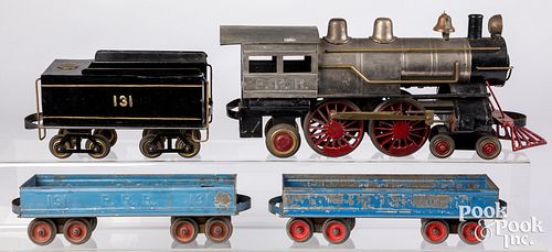 Appraisal: CARLISLE FINCH LOCOMOTIVE AND TENDERCarlisle Finch locomotive and tender -