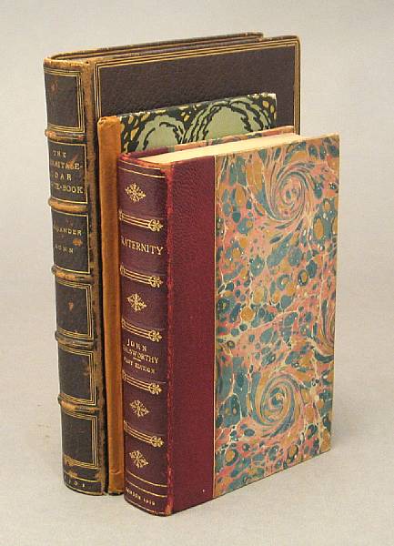 Appraisal: MISC LITERATURE volumes Gunn Alexander The Hermitage-Zoar Note-Book vol of