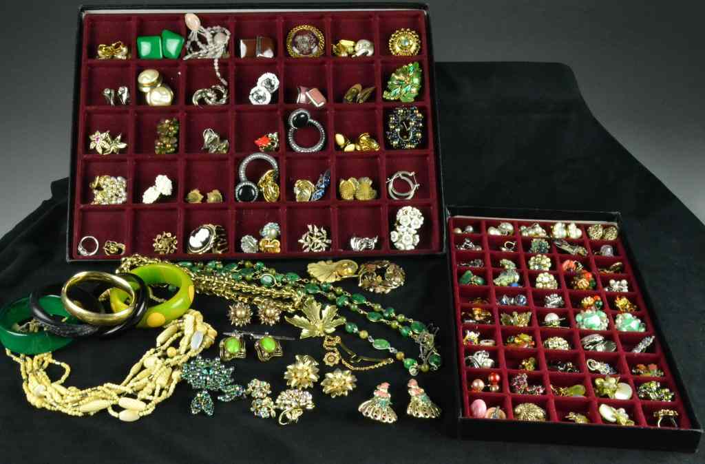 Appraisal: Large Grouping Over Pieces Costume JewelryTo include over one hundred