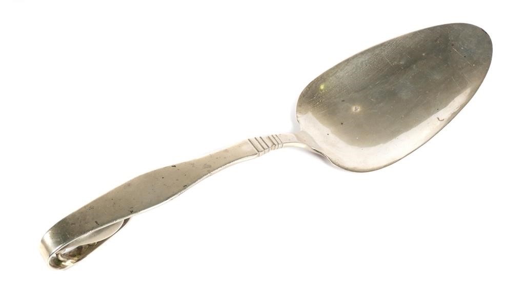 Appraisal: American sterling silver Arts and Crafts style pie server by