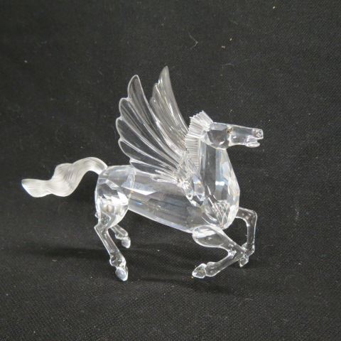 Appraisal: Swarovski Crystal Pegasus Figurine winged horse excellent