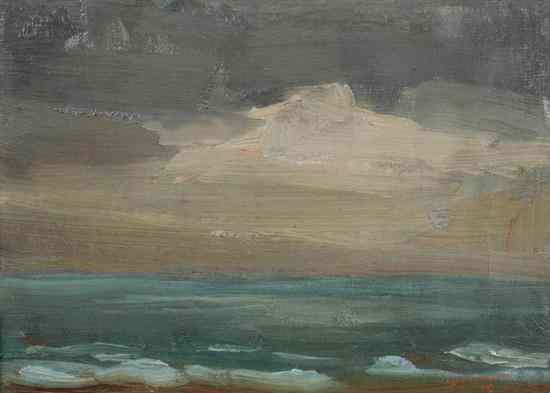 Appraisal: ALBERT STEEMAN Continental th century SEASCAPE signed lower right and