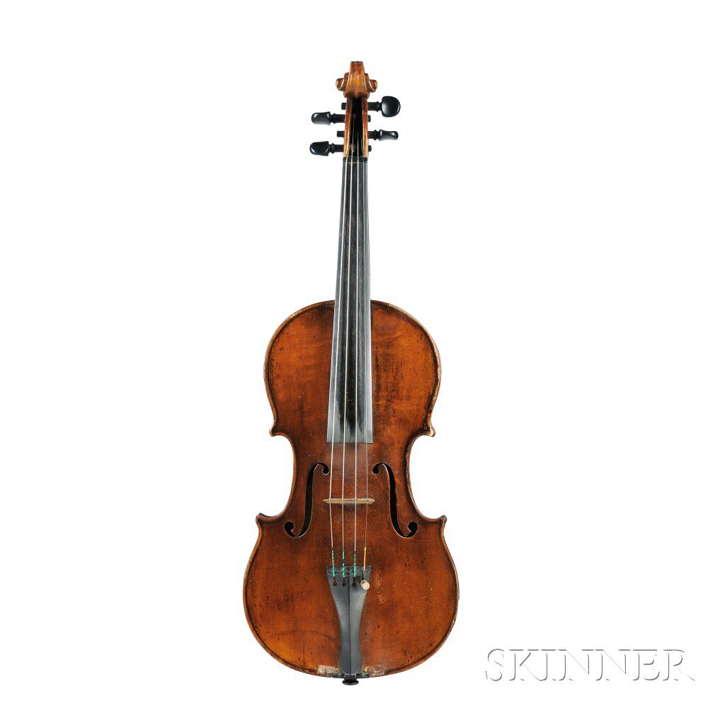 Appraisal: Modern Violin labeled JEAN BAPTISTE VUILLAUME A PARIS with secondary