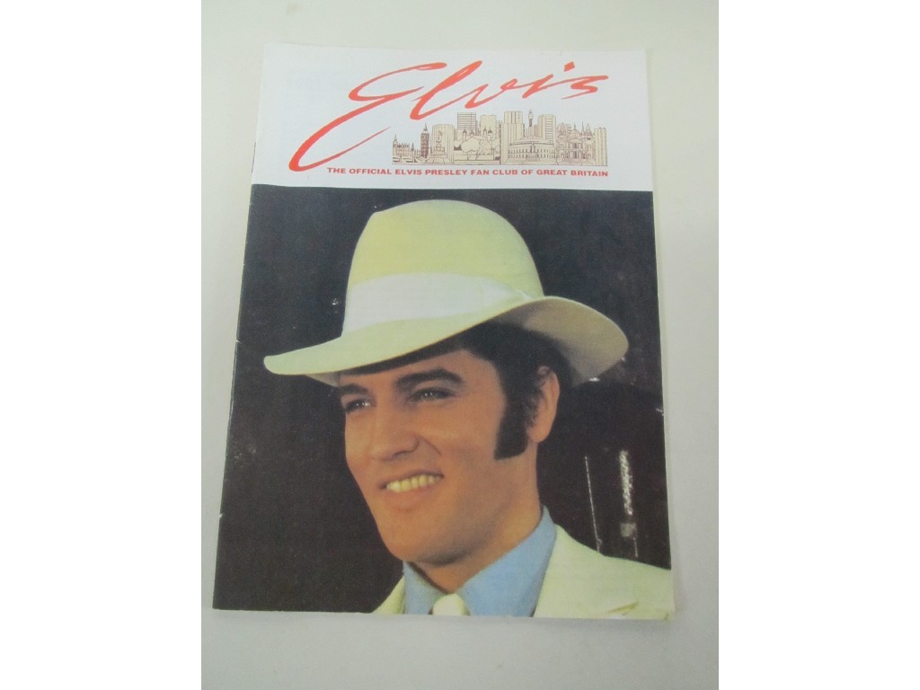 Appraisal: Box of Elvis Presley magazines