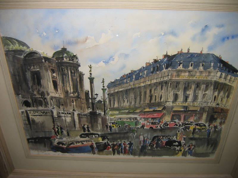 Appraisal: GUY DE NEYRAC FRENCH TH CENTURY RUE SERIBE ET L'OPERA