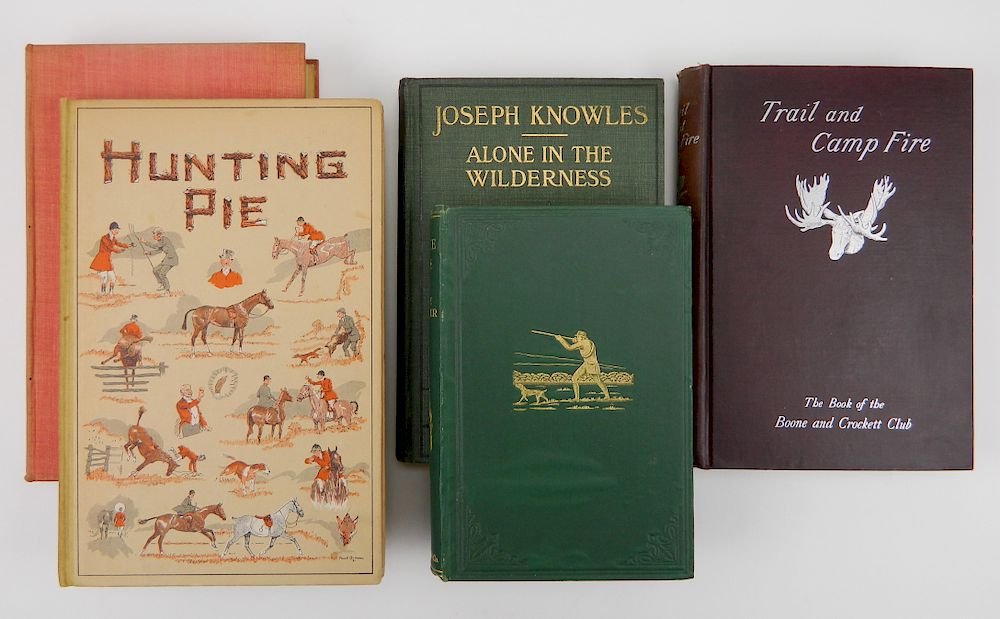 Appraisal: Sporting Books Sporting Books- Grinnell George Bird Theodore Roosevelt editors