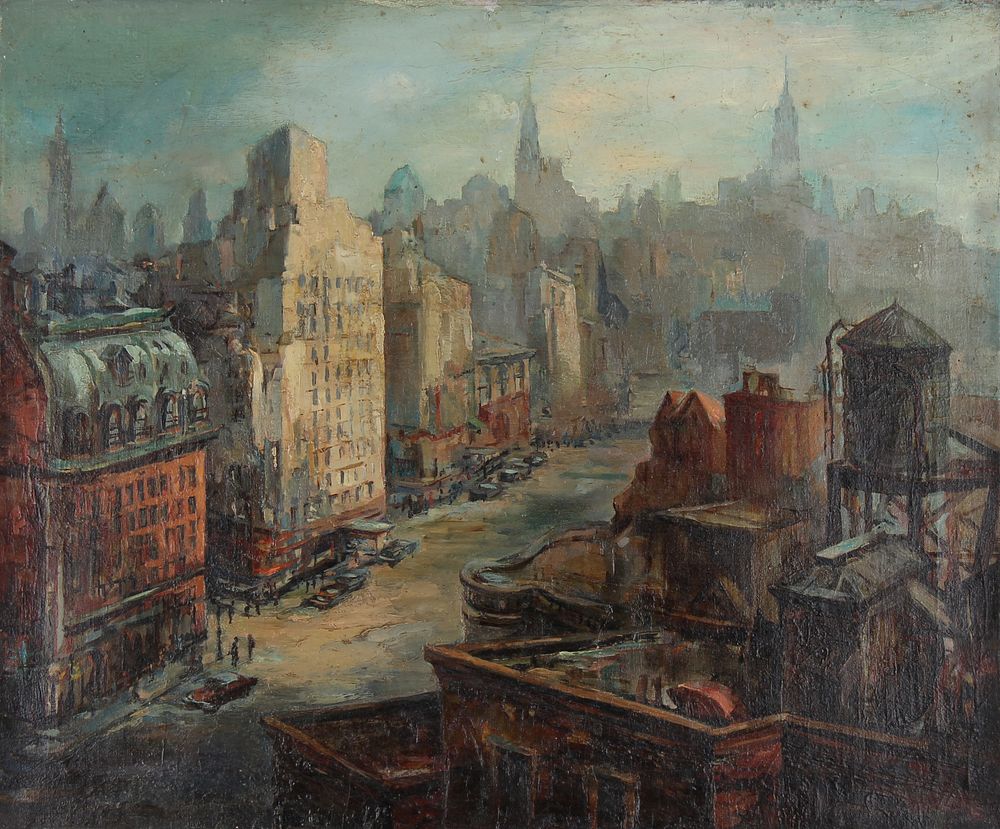 Appraisal: George W Parker - New York City George Waller Parker