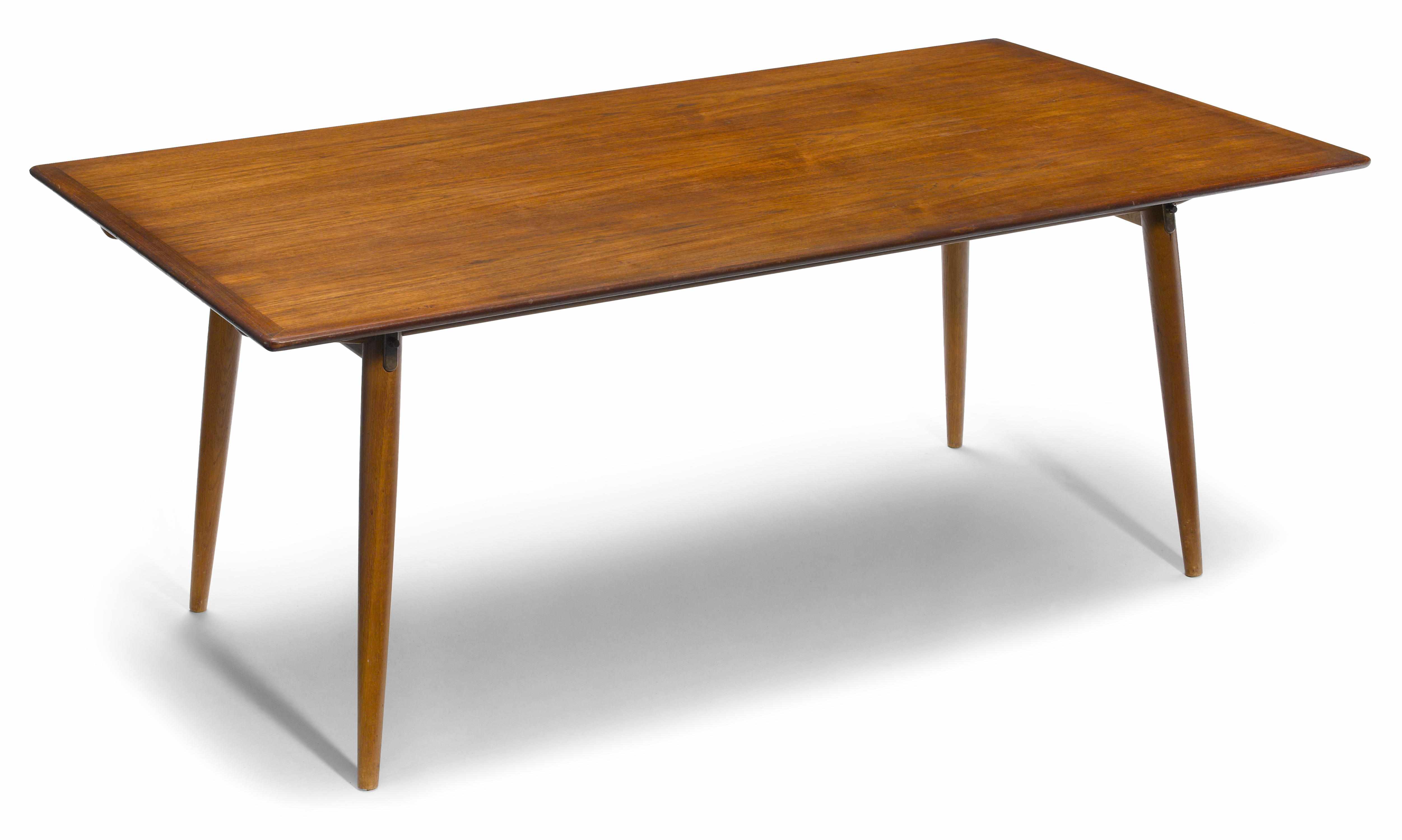 Appraisal: A Hans Wegner for Johannes Hansen teak extending dining room